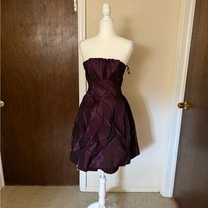 Purple Iridescent Prom Dress